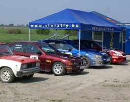 Rallye fahren Subaru 10 Runden Adand
