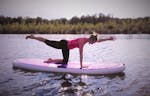 Stand up paddling Yoga Graz