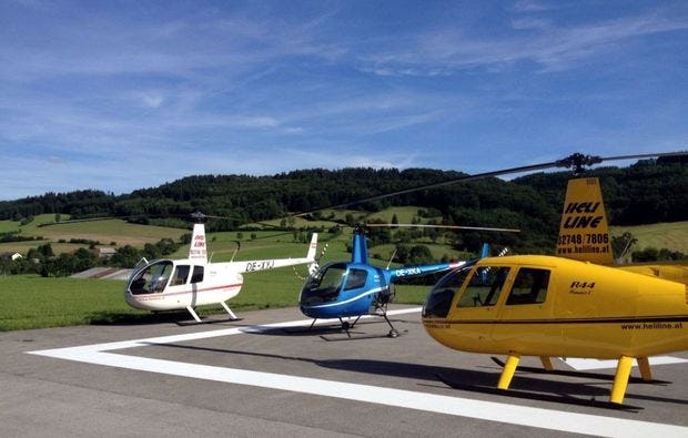 Hubschrauber Rundflug Klagenfurt