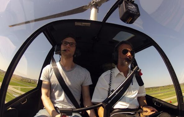 Hubschrauber selber fliegen Kilb