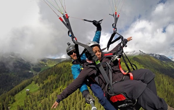 Gleitschirm Tandemflug Mayrhofen