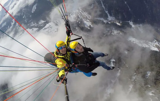 Gleitschirm Tandemflug St. Gallenkirch - 8