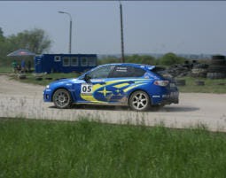 Rallye fahren Subaru 10 Runden Adand