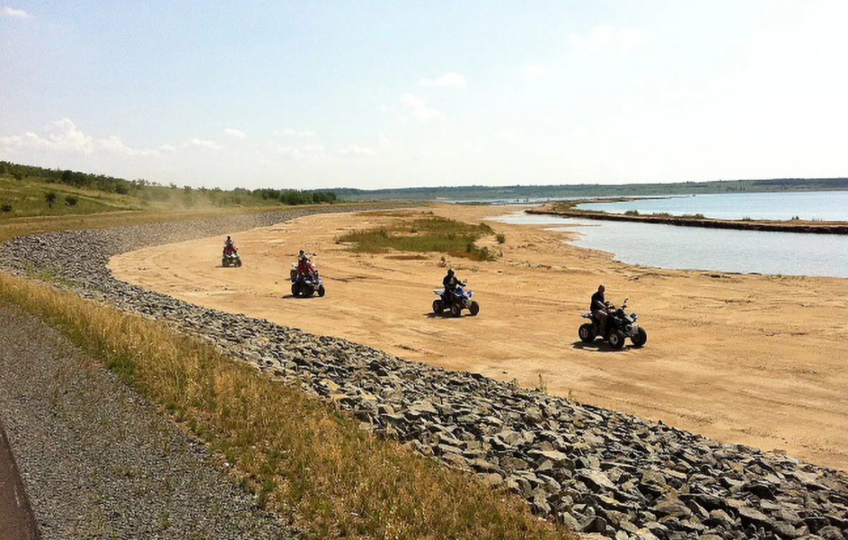 Quad Offroad Tour Neukieritzsch (Hainer See,Störmtaler See) - 2