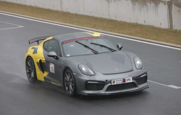 Renntaxi Porsche Cayman GT4 (3 Rdn.) Nürburgring