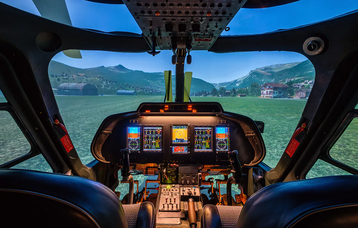 Hubschrauber-Simulator Agusta AW 109 Durmersheim (120 Min.) - 1