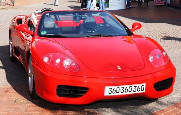 Ferrari 360 Spider selber fahren Bad Zwischenahn (50 min)