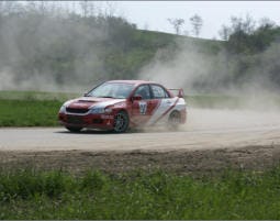 Rallye fahren Mitsubishi 10 Runden Adand