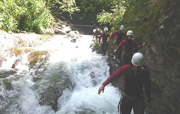 Canyoning Tour "Höllwiesenklamm" Ötztal Bahnhof