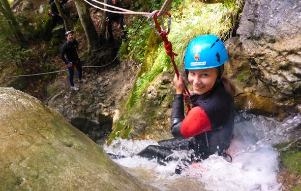 Canyoning Tour für Kinder Puchberg