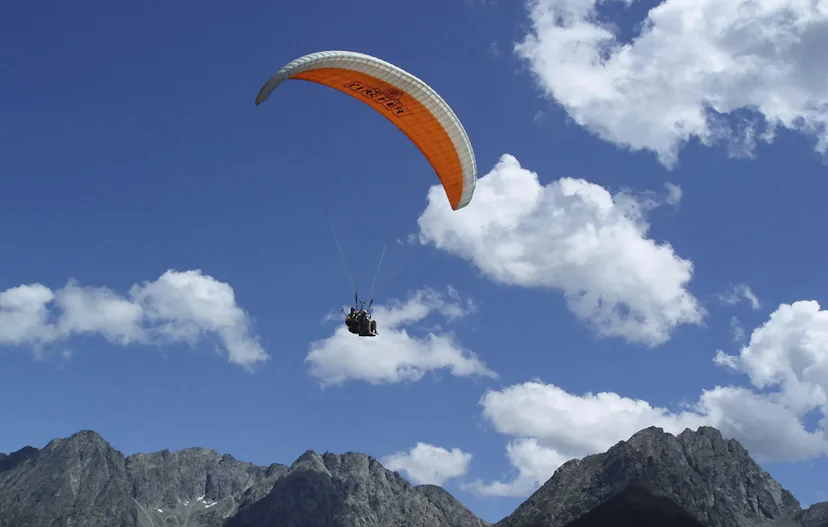 Gleitschirm Tandemflug Saltaus