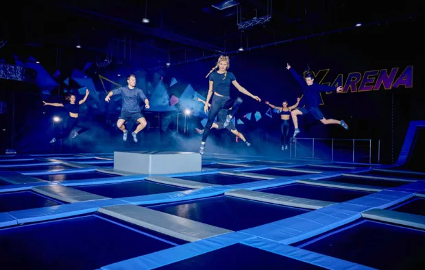 Trampolinhalle Düsseldorf für 2 - 5