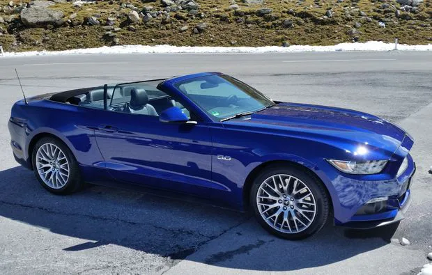 Mustang GT Cabrio Wochenende Frankfurt - 2