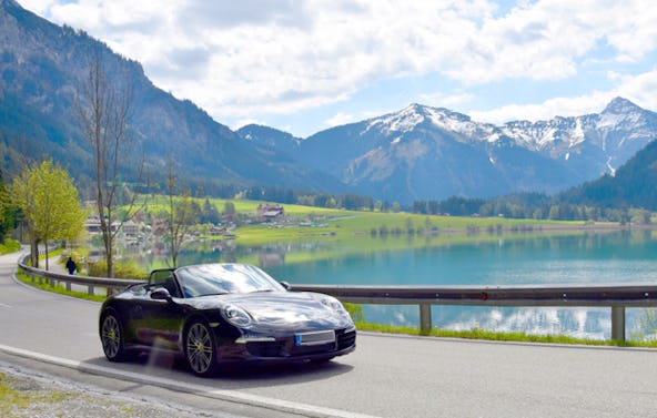 Porsche 911 Cabrio Allgäu (4 Std.)