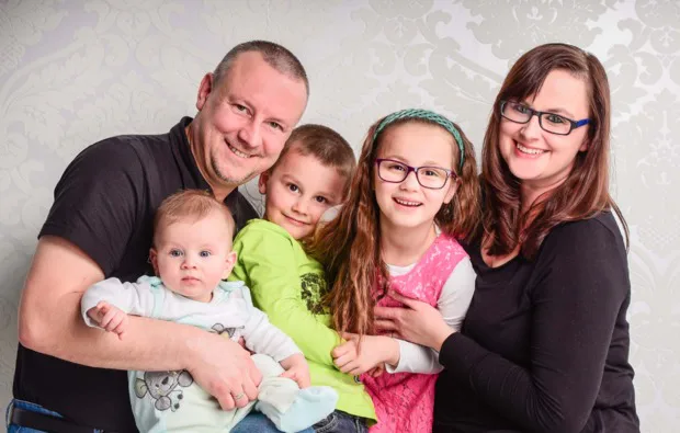 Familien Fotoshooting Frankfurt am Main für 7