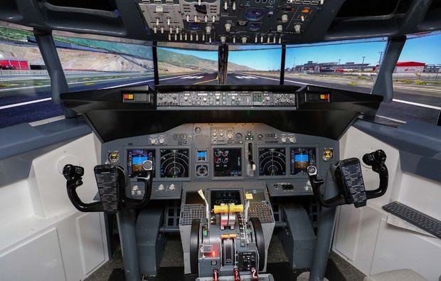 Flugsimulator Boeing 737 Hamburg
