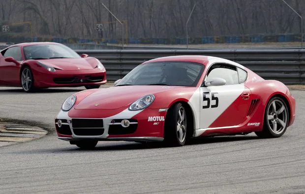 Porsche fahren in Pavia (6 Rdn.)