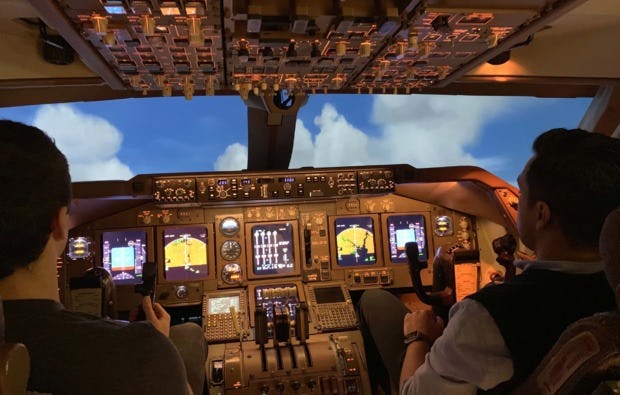 Flugsimulator Boeing 747 Köln