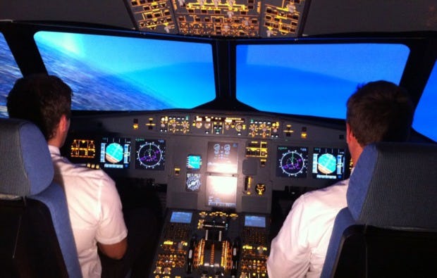 Flugsimulator A320 Meerbusch (60 Min.)