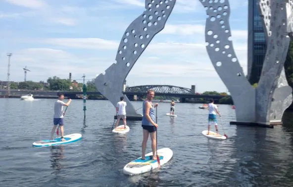 Stand up paddling Einsteigerkurs Berlin