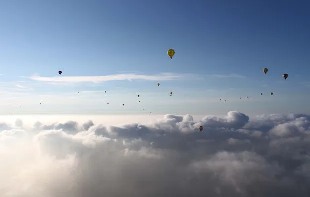 Romantische Ballonfahrt Karlsruhe für 2