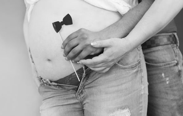 Babybauch-Fotoshooting Chemnitz