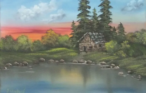 Bob Ross ® Malkurs Senden - 4