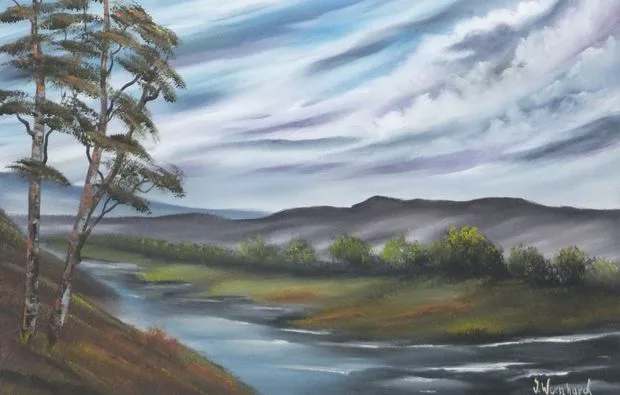 Bob Ross ® Malkurs Senden - 16