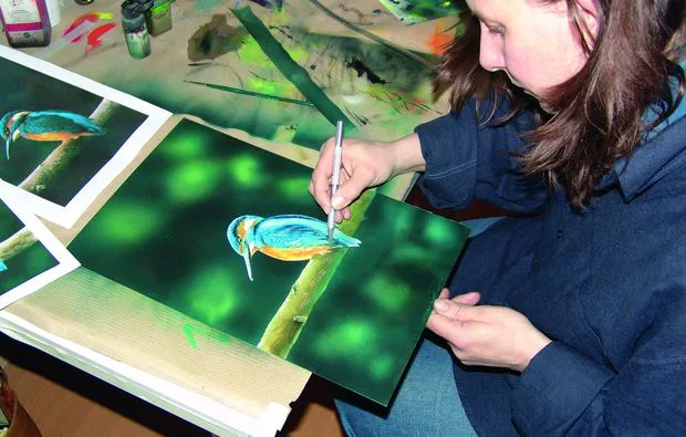 Airbrush Workshop Hamburg - 1