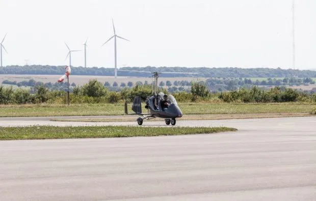 Tragschrauber-Rundflug Wallerfangen- Düren (30 Min.) - 7