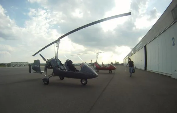Tragschrauber-Rundflug Wallerfangen- Düren (30 Min.) - 9