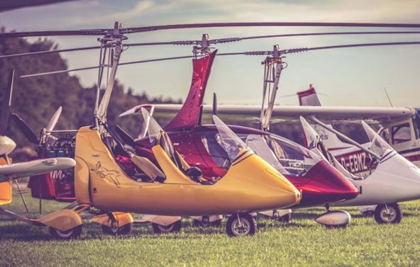 Tragschrauber Rundflug Schmidgaden (30 Min.)