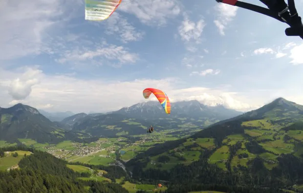 Gleitschirm Tandemflug Söll - 2