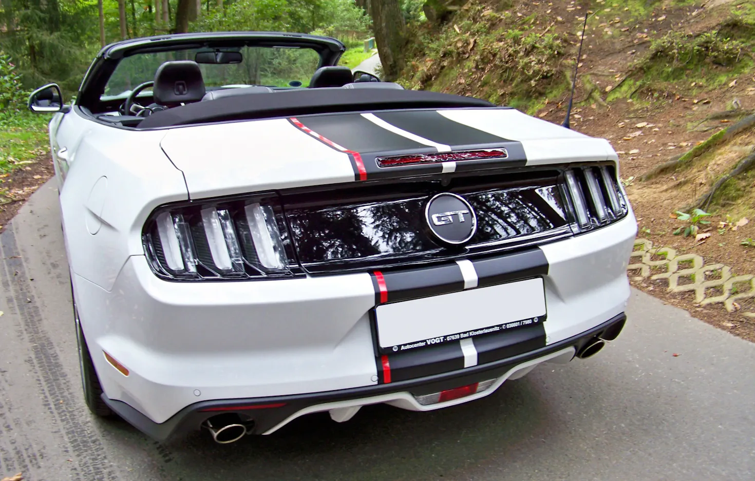 Mustang GT Cabrio fahren 1 Tag (Fr.-So.) Anzing bei München - 4