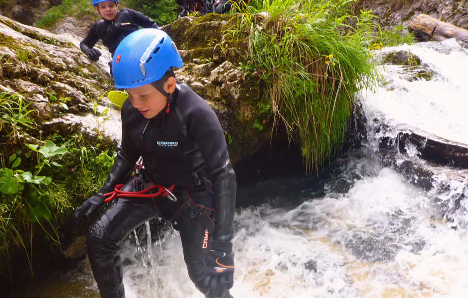 Canyoning Tour für Kinder St. Sebastian bei Mariazell - 2