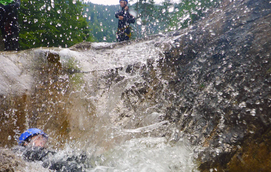 Canyoning Tour für Kinder St. Sebastian bei Mariazell - 4