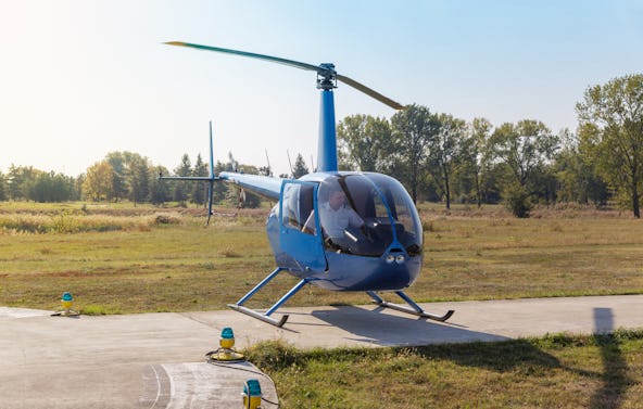 Romantik-Hubschrauber-Rundflug Calden für 2 (30 Min.)