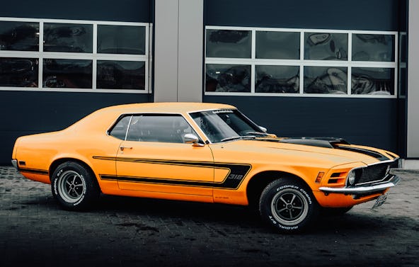 Ford Mustang Oldtimer Tagestour Wickede