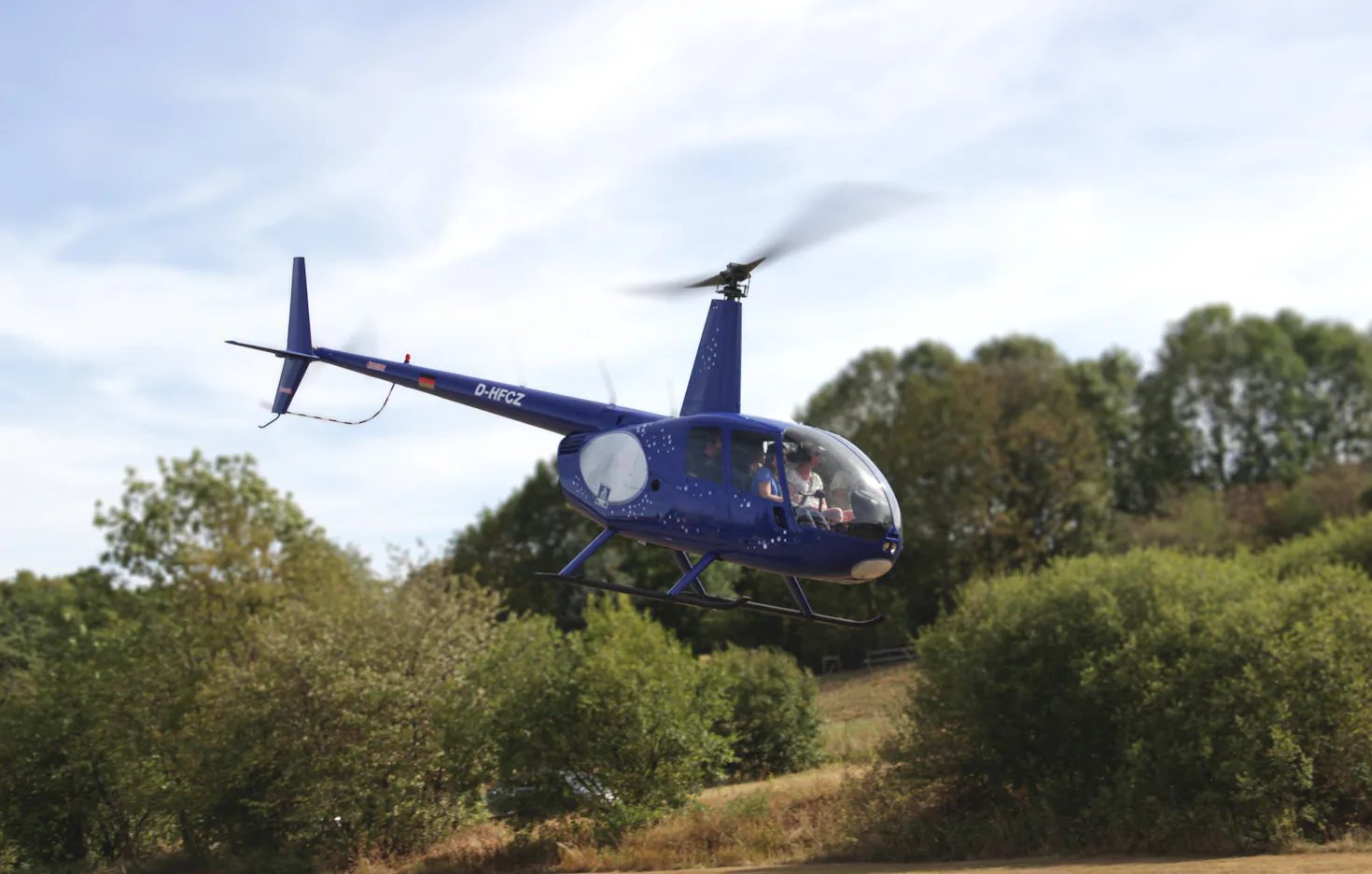 Hubschrauber selber fliegen Hörselberg- Hainich (30 Min.) - 4