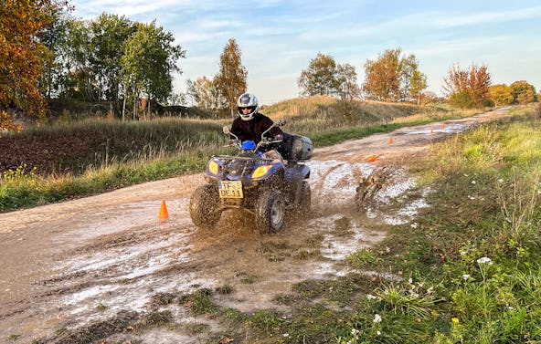 Quad On- und Offroad Tour Raum Berlin