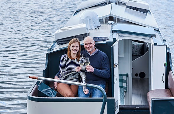 Hausboot Übernachtung in Hamburg für 2