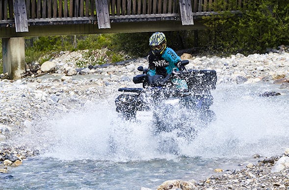 Quad On- und Offroad Tour Strau