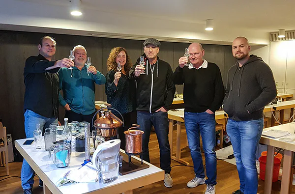 Schnapsbrenn-Seminar und Gin Herstellung München - 1