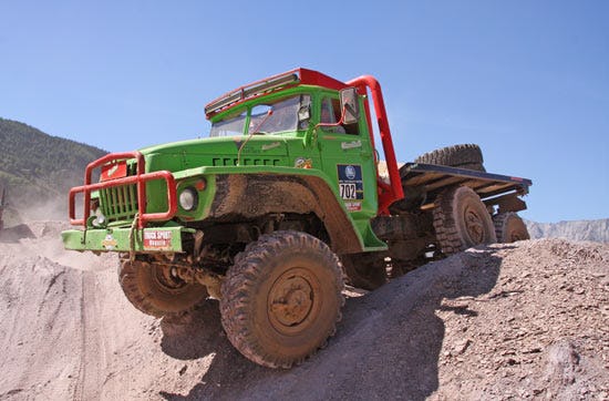 Truck Trial im Ural 6x6