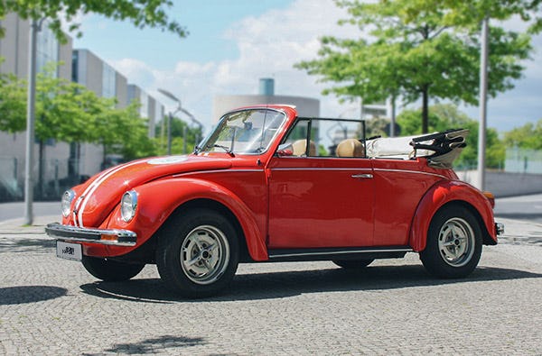 VW Käfer Oldtimer fahren in Berlin als Geschenk