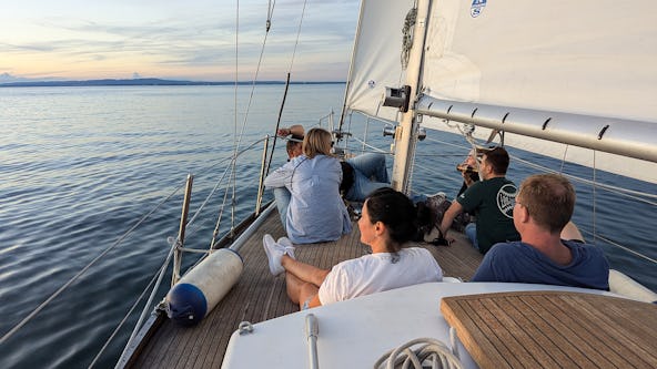 Segeln am Abend Bodensee für 2