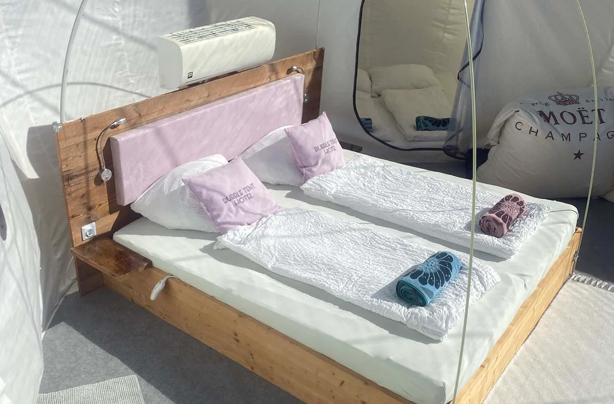 Außergewöhnliche Übernachtung im Bubble Tent Weyregg am Attersee für 2 (1 Nacht) - 3