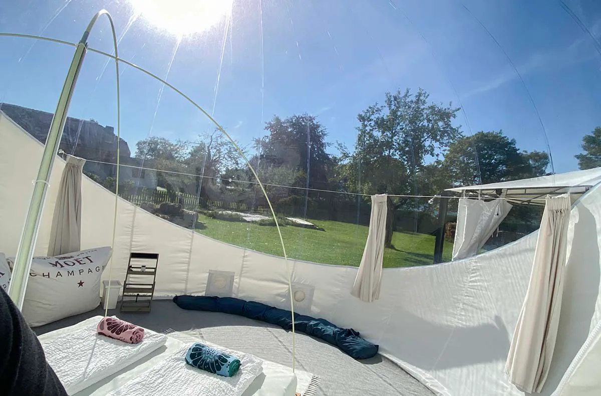 Außergewöhnliche Übernachtung im Bubble Tent Weyregg am Attersee für 2 (1 Nacht) - 5