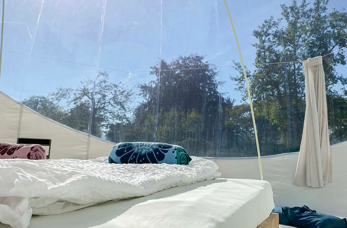 Außergewöhnliche Übernachtung im Bubble Tent Weyregg am Attersee für 2 (1 Nacht) - 6
