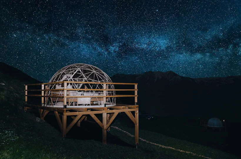Bubble Übernachtung in der Sternengucker Suite für 2 (1 Nacht) in Vella